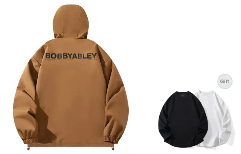 BOBBY ABLEY Windbreaker Jacket Unisex-13