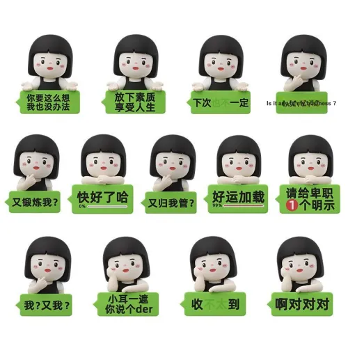 PLZDOT x NEIXINXIAOHAI Офисный стиль Коллекция навыков общения MINI DOLL Слепые коробки