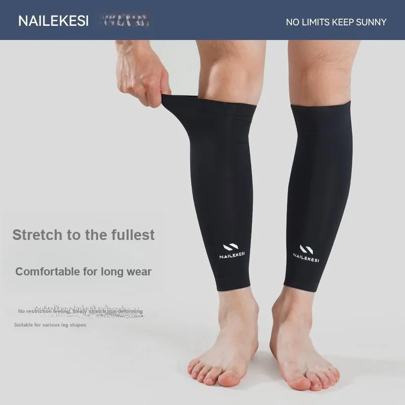 NAILEKESI Cycling And Running Leg Guards Unisex Professional Protective-3