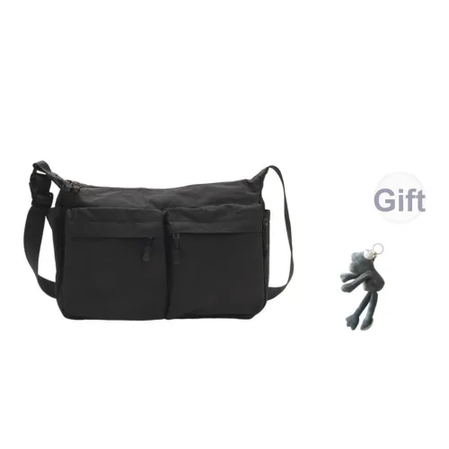 KAMLUI Нейлоновая сумка через плечо стандартная унисекс черный зеленый