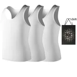 Loose Fit 3 Pack (White+White+White)