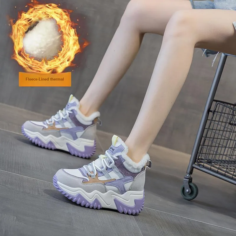 The Mystery Of Glamour High-Top Chunky Sneakers Women's-20