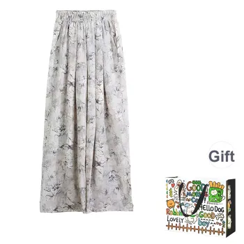 DEDY Casual Pants Women's Ink Wash Painting