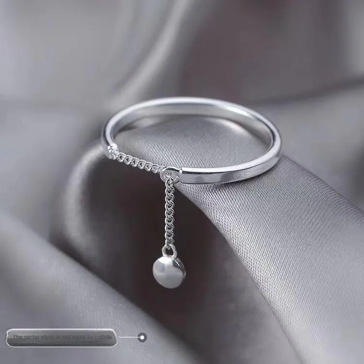 JESCAKOO 925 Sterling Silver Rings Women's-7