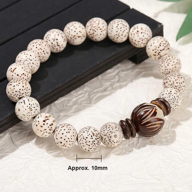 YUFANGCHUN Star Moon Bodhi Seeds Bracelets Unisex-1