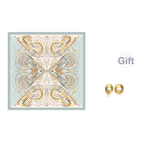 NAME.S 100% шелк из тутового шелкопряда Шарфы Женские Рекомендация учителя коробка