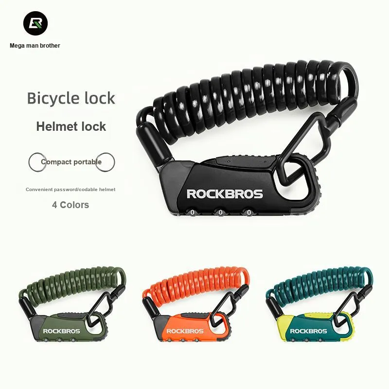 ROCKBROS Bicycle Locks Cable Lock-1