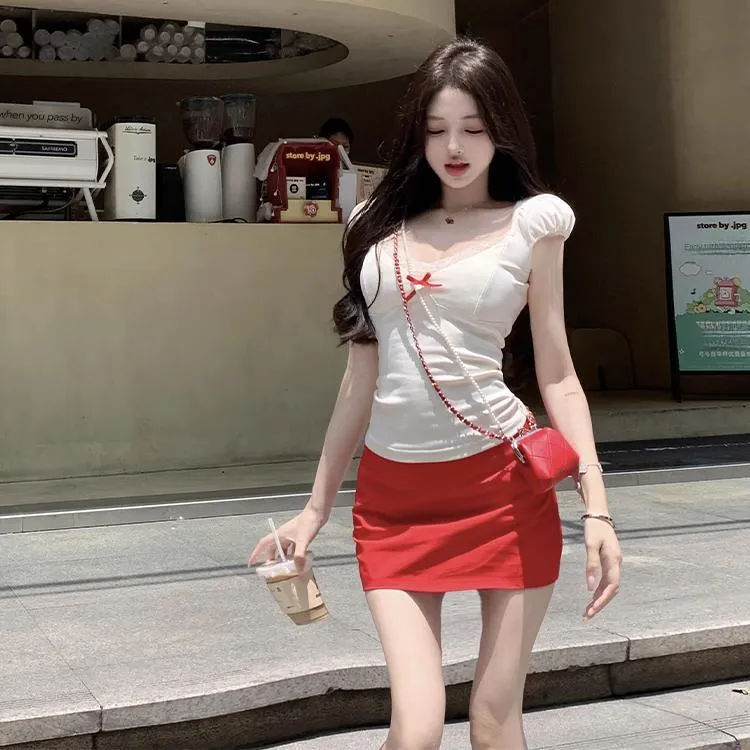 PLANE DRIFT Two Piece Skirt Sets Women's-4