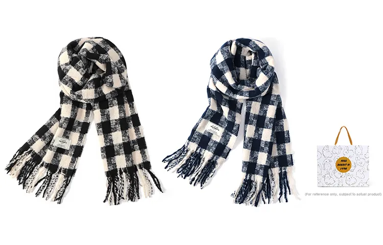 FREE RABBITⅡ Knit Scarves Unisex-12
