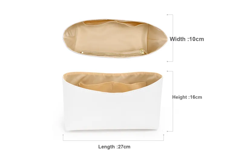 GUYI DuPont Paper Bag Accessories Women's White Tri Color-2