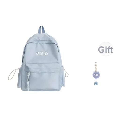 KINMAC Композитная ткань Рюкзак Стандартный Унисекс Черный Светло-синий Экрю Розовый Зеленый