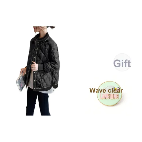 LANGQING Черный Женский пуховик