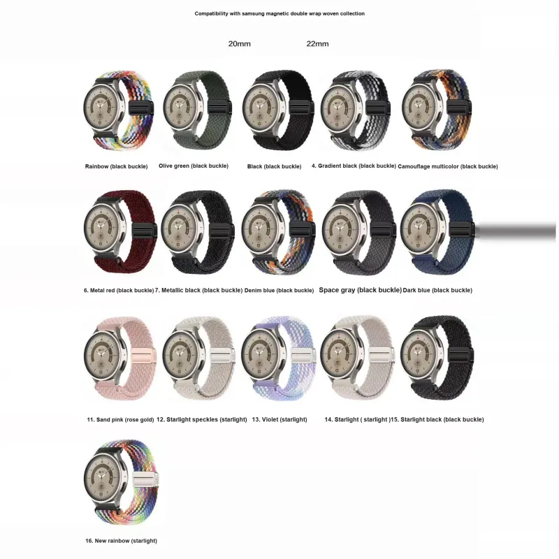 APEPALOG Huawei Compatibility Watch Band Nylon Material-2