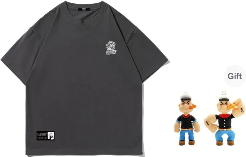 POPEYE T Shirt Summer Unisex Includes Gift Box Sets-2