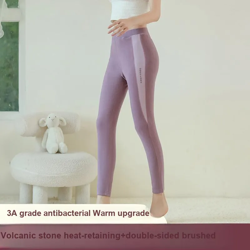 Close-fitting Areas Thermal Pants Women's-5