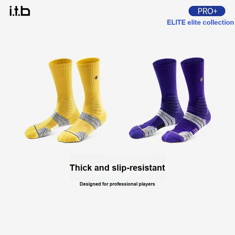 I.t.b Basketball Socks Men's 4 Pack-1