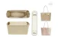 [Anti-Theft Two-Piece Set]Beige Liner+Ecru Shoulder Pads