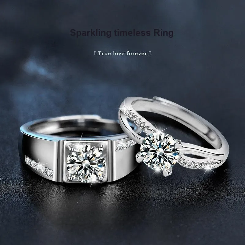 WUMZK 925 Sterling Silver Rings Unisex-2