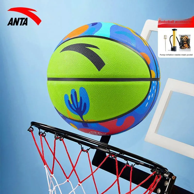Anta Rubber Basketball Pasture Green Size 5 Training-2