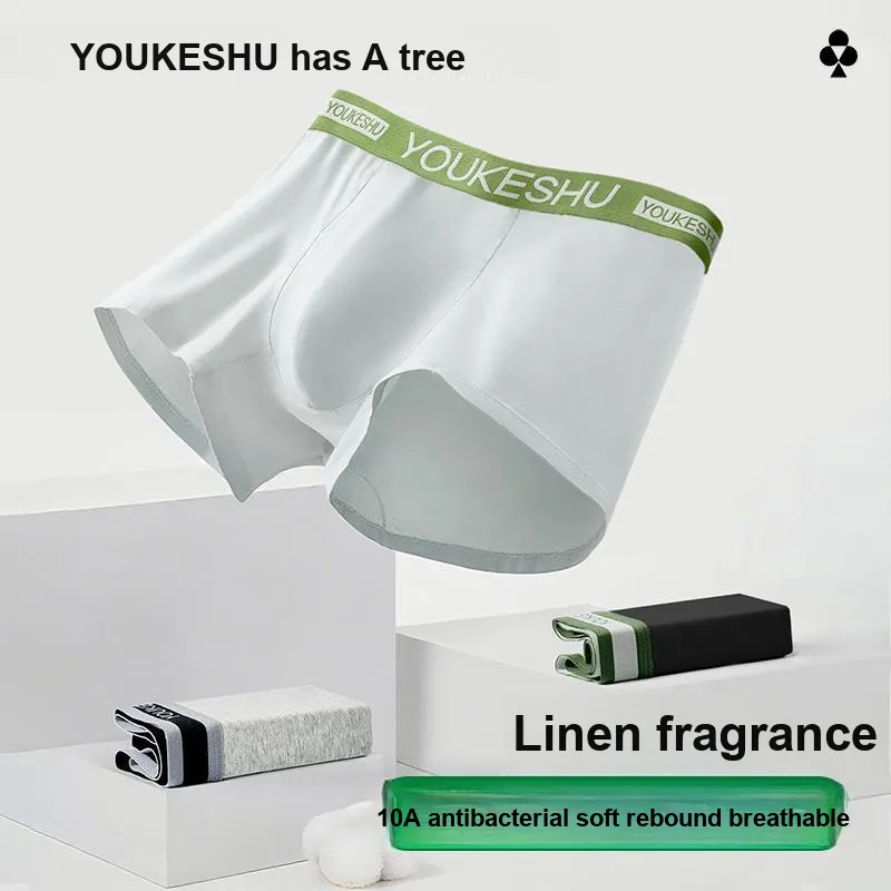 YOUKESHU Боксеры Мужской Набор в Коробке