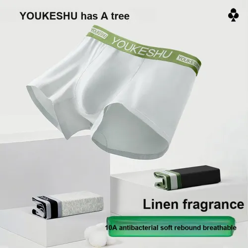 YOUKESHU Боксеры Мужской Набор в Коробке