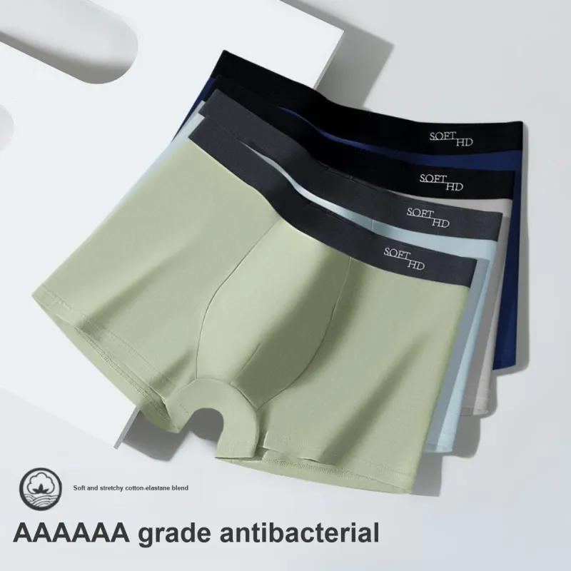 Red Bean Underpants Men's 4 Pack-1