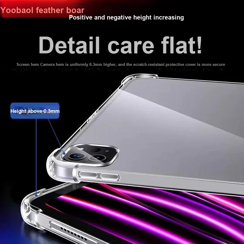 Yoobao Compatibility  IPad Air/IPad Pro/IPad Mini 6 Impact Resistant Tablet Protective Cases-2