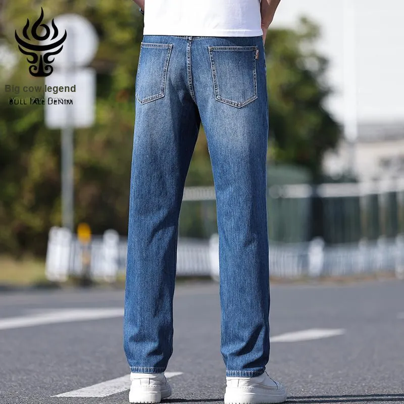 DANIUCHUANSHUO Jeans Men's Blue-1