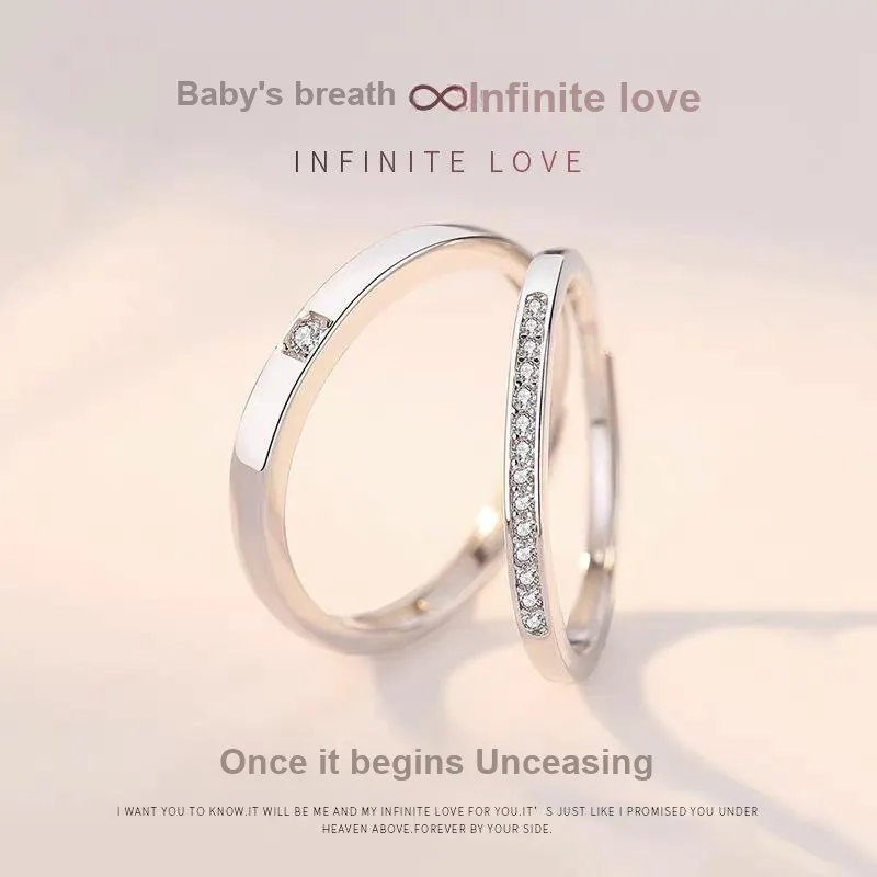 LAA 925 Sterling Silver Rings Unisex-2