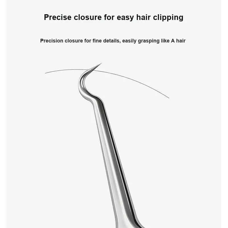 JIANYINGSHU Size 5 Ultra Sharp Hook Clip Make up Tools Blackhead Removal For Acne Treatment-4