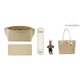 [Classic Four-Piece Set]city33 Beige Shoulder Pads+Liner+Bottom Pad *Free Rabbit (Shoulder Pads for Extra Comfort)