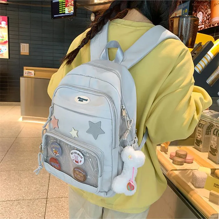 BALANG Nylon Backpack Regular Women's Multicolor-11