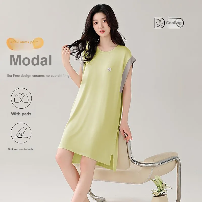GOSO Nightgown Women's Fruit Green-2