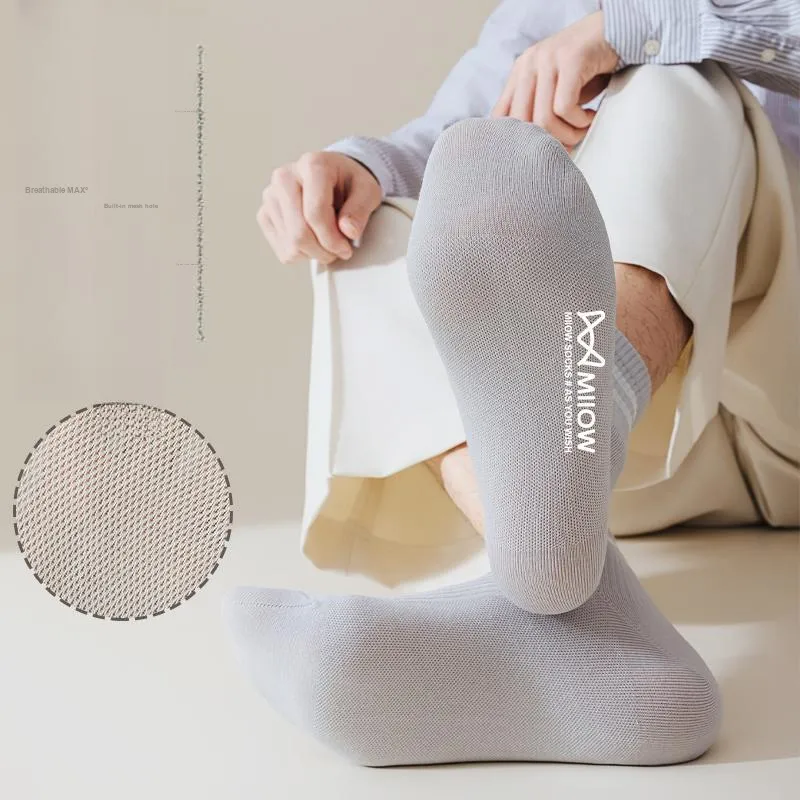 MIIOW Mid Calf Socks Men's 5 Pack-10