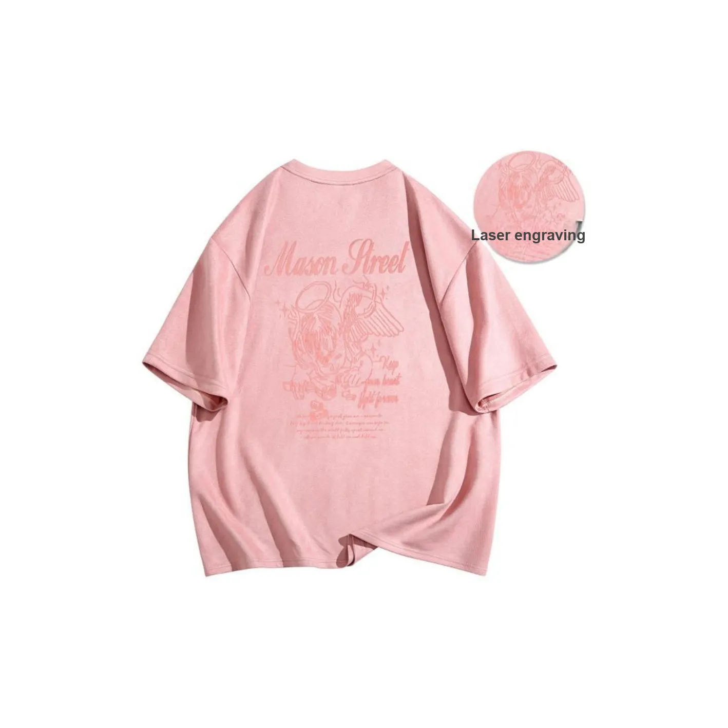 Masongarments T Shirt Unisex Pink