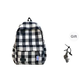 Yalu Nylon Backpack Unisex Black/Red/Blue/Green/Coffee