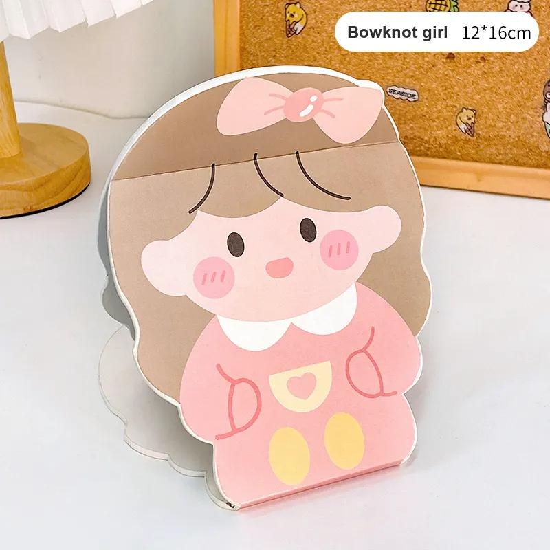 Jingda Cartoon Irregular Shape Foldable Full Display Portable Make Up Mirrors Grooming And Vanity-1