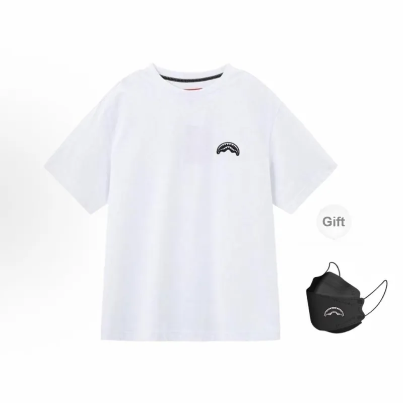 SPRAYGROUND Crew Neck Short Sleeved T Shirts Unisex-12