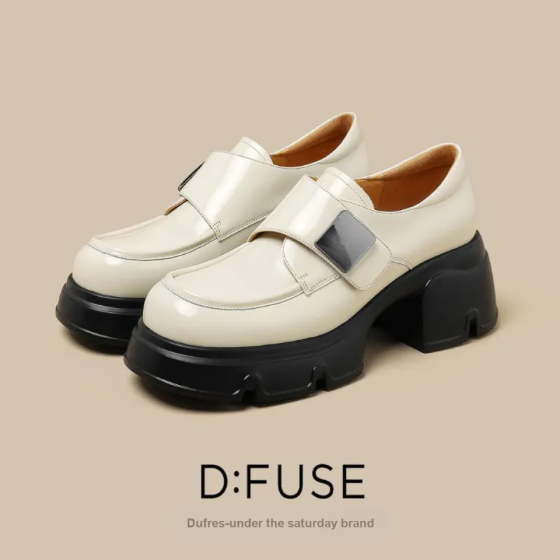D FUSE SCANDINAVIA Small Leather Slip on Fashion Unlined Shoes For Women's Loafers Women's-4