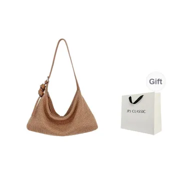 JPJ PE Shoulder Bag Tubas Women's Milk Tea Brown