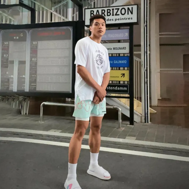 CHARLIE GOLF Basketball Shorts Unisex-11