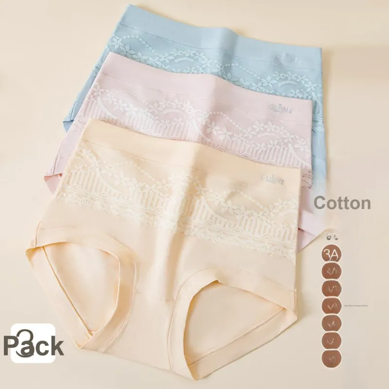 GUJIN Underpants Women's 3 Pack-1