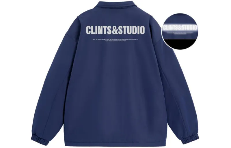 CLINTS Jacket Unisex Navy Blue/Black-6