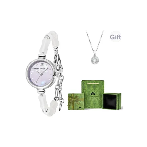 KERUIBAIDI Кварцевый механизм сплав ремешок женские часы жемчужная раковина цвет циферблат часов