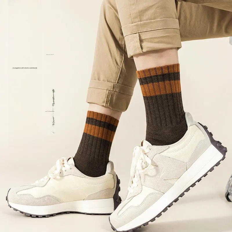 SOIE Mid Calf Socks Men's Combo Set-51