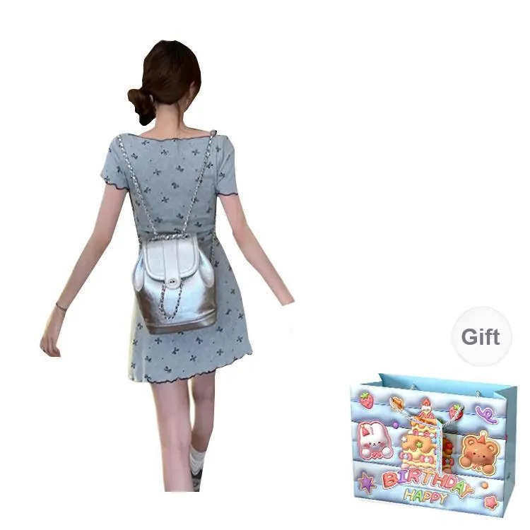 QUIET ANGEL Short Sleeved Dress Women's-1