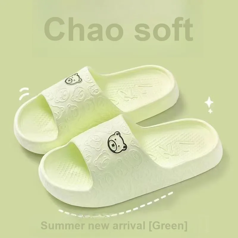 NAIHUO Summer Squashy And Bouncy Feeling EVA Slippers For Home And Bathroom Slip Resistant And Odor Resistant Unisex-3