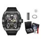 2 Black Case Black Strap-Aerospace Box