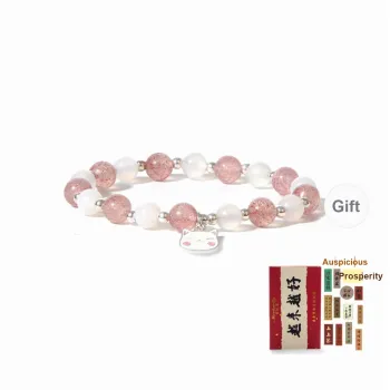 MEOBURLIY Colored Glaze Jade Bracelets Women's
