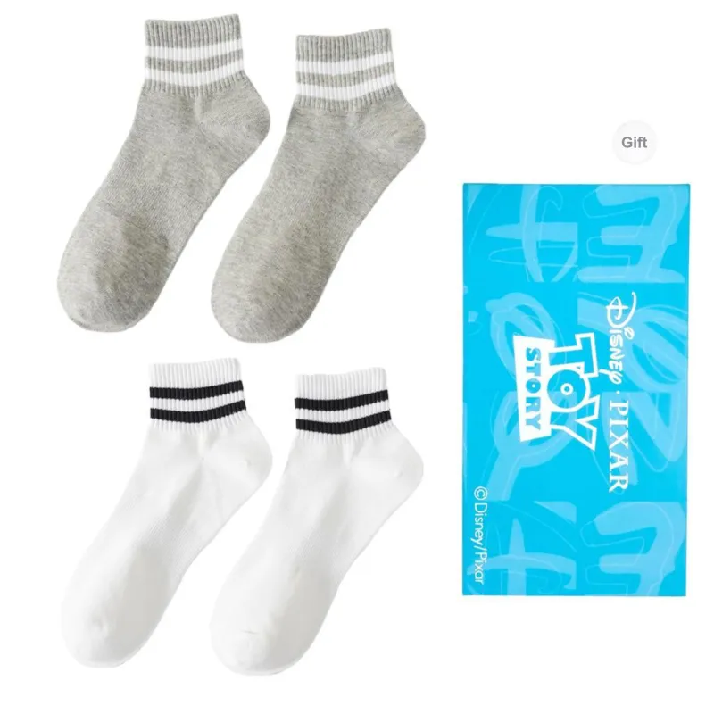 Disney Ankle Socks Unisex Shopping Bag Combo Set-7